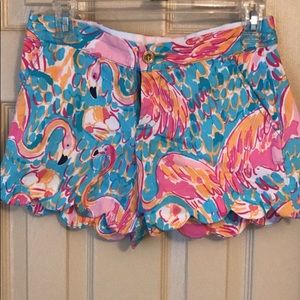 Lilly Pulitzer Peel and Eat Buttercup Shorts 00
